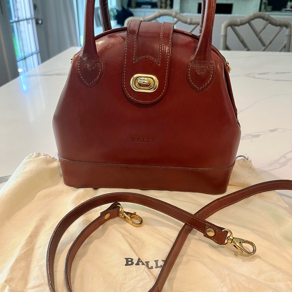 Bally Vintage Leather Bag